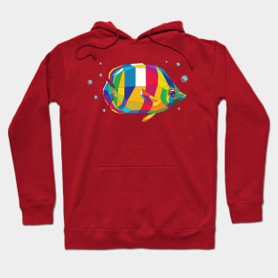 Tropical Fish T-Shirt Hoodie